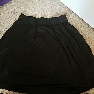 Black skirt